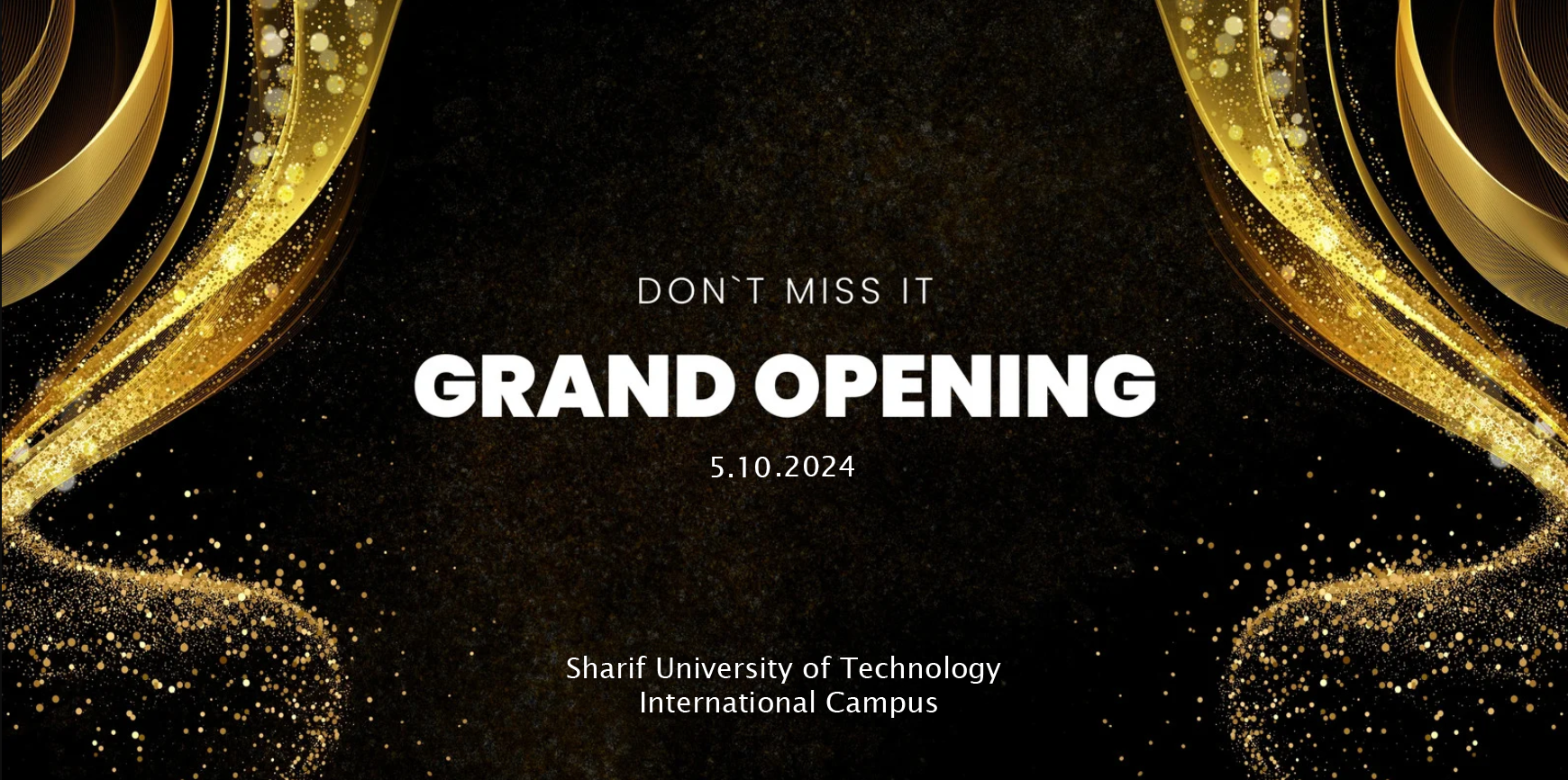 Sharif University Blog - Good news! The website of the Sharif University of Technology has finally been launched.